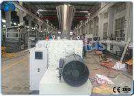 Linha a rendimento elevado parafuso 80kg/h da produção da máquina da extrusão da tubulação do PVC do dobro