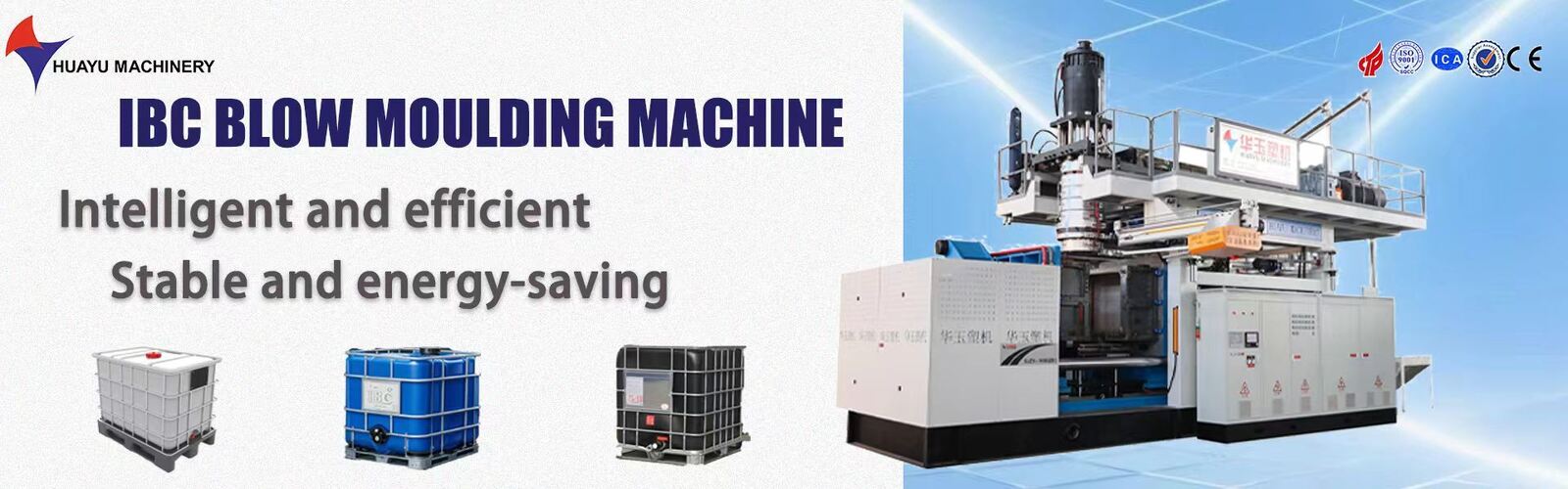 Máquina de moldagem por sopro de tambor