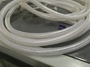 Máquina plástica reforçada fibra da extrusora da tubulação flexível macia do PVC