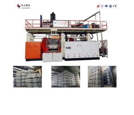 Maximum Air Pressure 0.8Mpa Blow Moulding Machine With And 75kw Extruder Motor Power