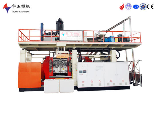 Huayu 1000L 2-Layers IBC Blow Moulding Machine Automatic Chemical Packing Blow Moulding Machine for HDPE Plastic