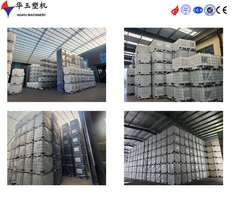 Huayu 1000L 3-Layers IBC Blow Moulding Machine Automatic Chemical Packing Blow Moulding Machine for HDPE Plastic