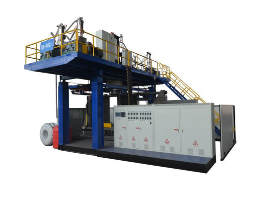 HYBM1000L-1LAYERS Extruder Blow Moulding Machine with 40kw Die Head Heating Power