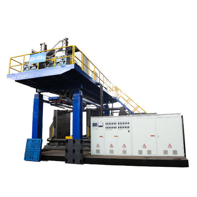 HYBM1000L-3LAYERS Extruder Blow Moulding Machine with 600kg/h Plasticizing Capacity