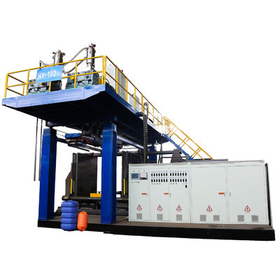 800KN HYBM1000L-4LAYERS Extruder Blow Moulding Machine for 4-Layer Plastic Containers