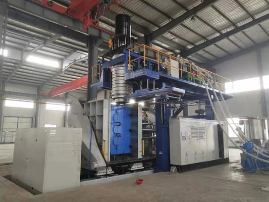 HDPE Water Bottle Blow Moulding Machine Chemical Tank 2000L 6 Layers Extrusion