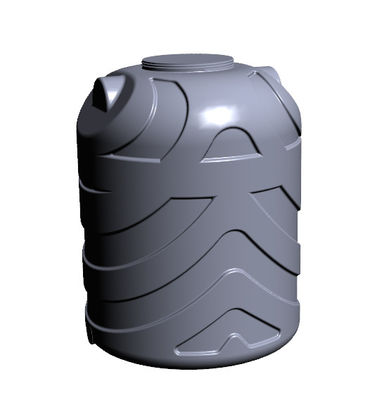 HDPE Water Bottle Blow Moulding Machine Chemical Tank 2000L 6 Layers Extrusion