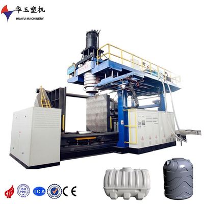 HDPE Plastic Extrusion Blow Moulding Machine 500L Four-Layer Plastic With Integrated System