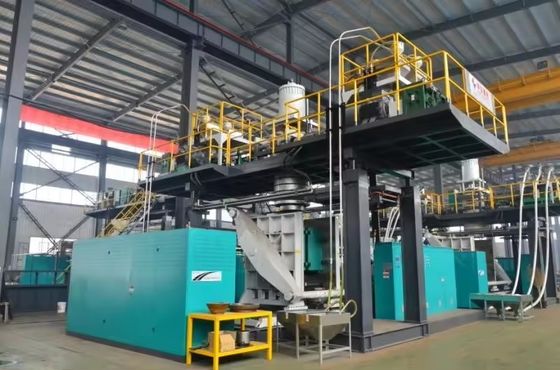 2000L 5layers Water Tank Extrusion Blow Moulding Machine 1800mm Mold Platen Size 380kg/h Output