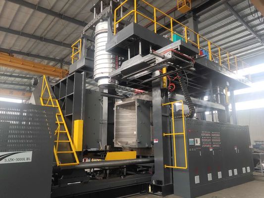 Huayu Water Tank Extrusion Blow Moulding Machine For 2000L Hollow Part Volume And 6 Layers