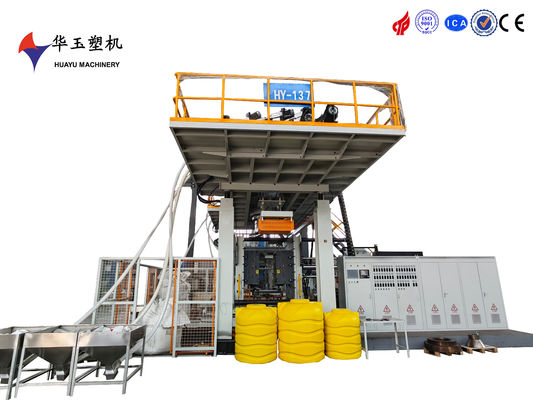 Huayu HY2000L-10layers Blow Moulding Machine with 1800KN Clamping Force and 68T Total Weight
