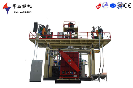 HUAYU 3000L 3Layers Blow Moulding Machine Output Multi-Layer Technology for Large Plastic Components at 8-20pcs/h Productivity