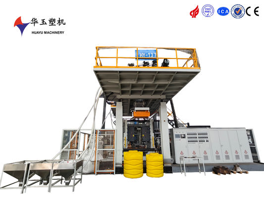 HUAYU 3000L 3Layers Blow Moulding Machine Output Multi-Layer Technology for Large Plastic Components at 8-20pcs/h Productivity