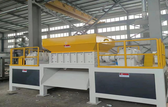 380V 50HZ Auxiliary Machine Heavy Duty Shredder 1200 With 400 X 40 Rotary Blade