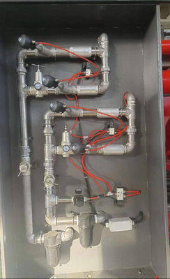 Fully Automatic IBC Tank Blow Molding Machine Steel Cage Auto Making Line