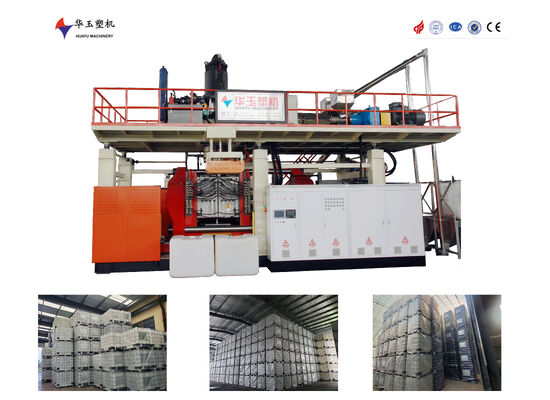 HUAYU 3000L 9-Layer Blow Moulding Machine for Plastic Drums